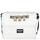Moschino Kids New Born Teddy Bear Logo Changing Bag