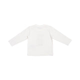 Moschino Kids White & Black Tracksuit for Baby Girl with Teddy Bear and Logo