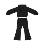 Moschino Kids Girl's Black Jogging Suit