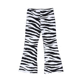 Moschino Kids Girl's Zebra Striped Set of T-Shirt & Trouser