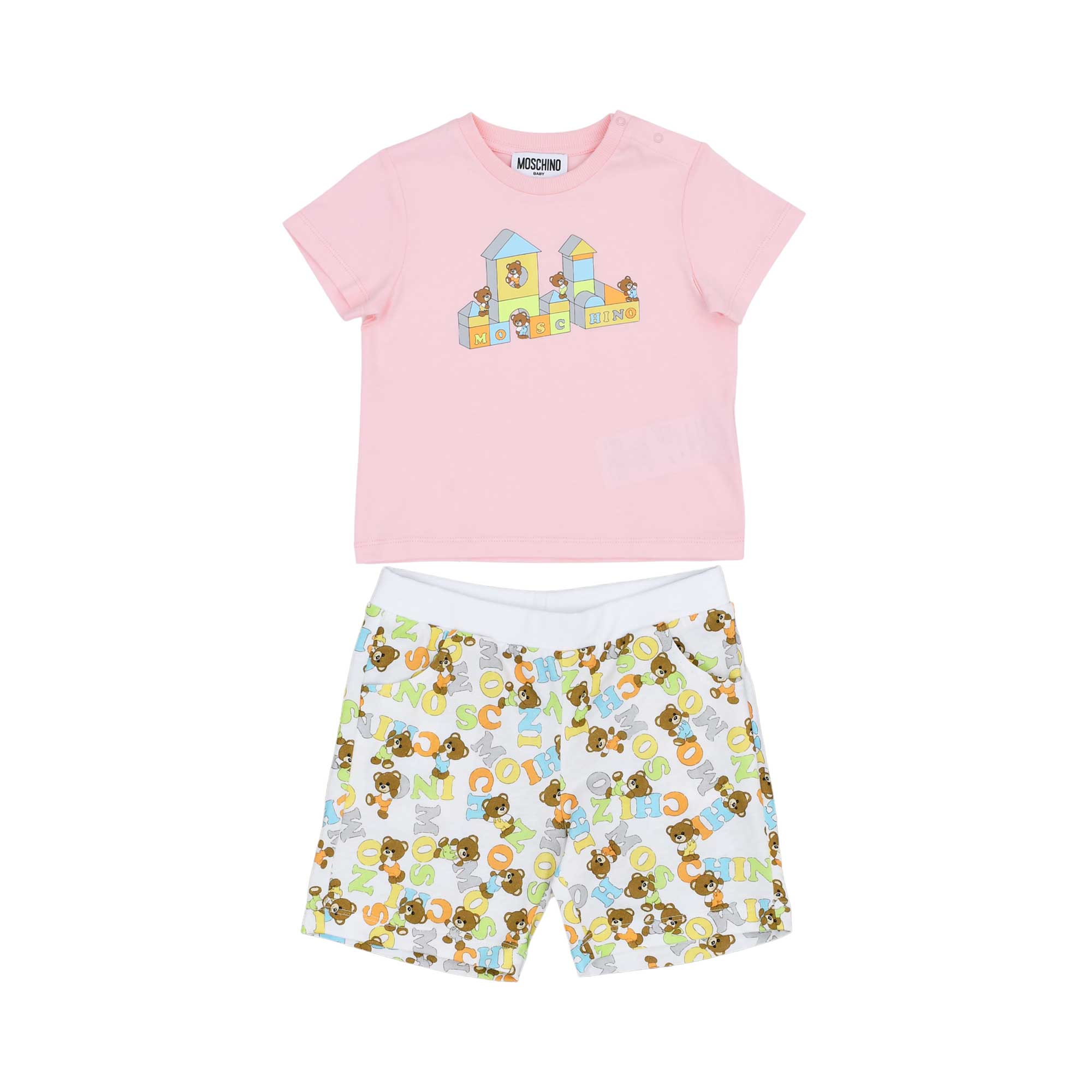 Moschino Kids Baby Boy's Blue Set T-Shirt & Bermuda | Baby | Baby Boy (9M - 36M) | Baby Boy Sets | Baby Collection | Baby Sets | GCC | new-season-2025 | Sets Moschino Kids Baby Boy's Blue Set T-Shirt & Bermuda | Baby | Baby Boy (9M - 36M) | Baby Boy Sets | Baby Collection | Baby Sets | GCC | new-season-2025 | Sets