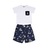 Moschino Kids Baby Boy's Set of Shirt & Bermuda