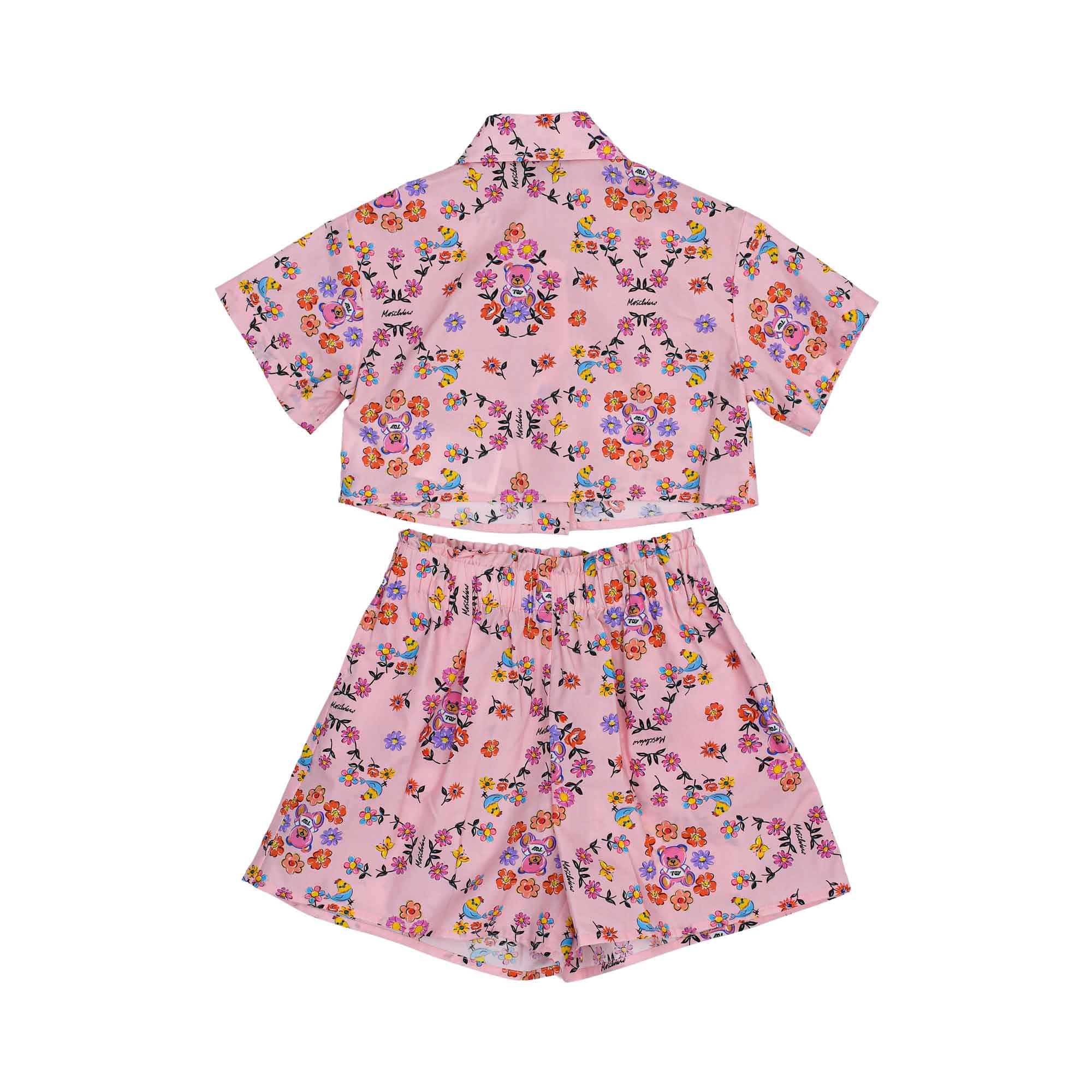 Moschino Kids Girl's Sugar Toy Flowers Set of Top & Shorts | GCC | Kids and Teens | Kids and Teens Girl Sets | Kids and Teens Sets | Kids Clothing | Kids Fashion | Kids Girls (3 YRS -16 YRS) | Kids Teen Collection | new-season-2025 | Sets Moschino Kids Girl's Sugar Toy Flowers Set of Top & Shorts | GCC | Kids and Teens | Kids and Teens Girl Sets | Kids and Teens Sets | Kids Clothing | Kids Fashion | Kids Girls (3 YRS -16 YRS) | Kids Teen Collection | new-season-2025 | Sets