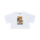 Moschino Kids Boy's White & Black Set of T-Shirt & Short