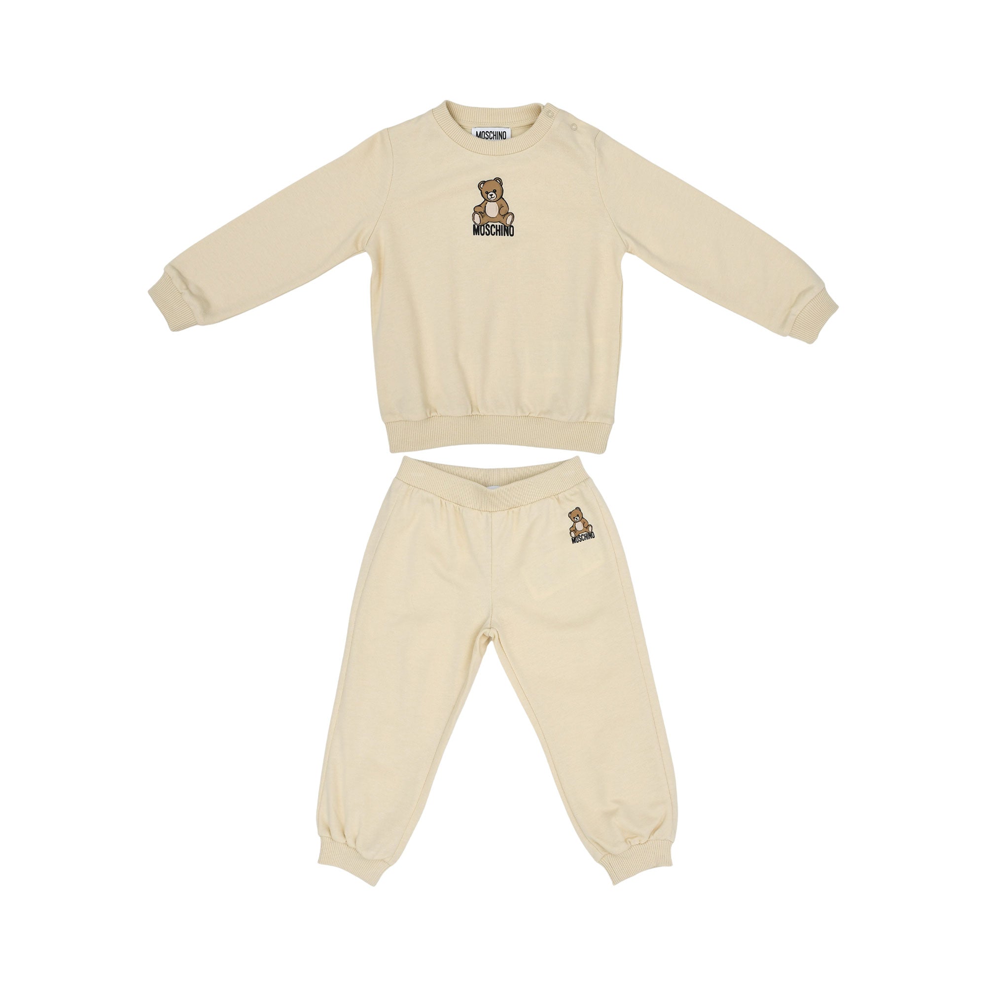 Moschino Kids Baby Boy's Beige Jogging Suit | Baby | Baby Boy (9M - 36M) | Baby Boy Jogging Suits | Baby Collection | Baby Jogging Suits Moschino Kids Baby Boy's Beige Jogging Suit | Baby | Baby Boy (9M - 36M) | Baby Boy Jogging Suits | Baby Collection | Baby Jogging Suits