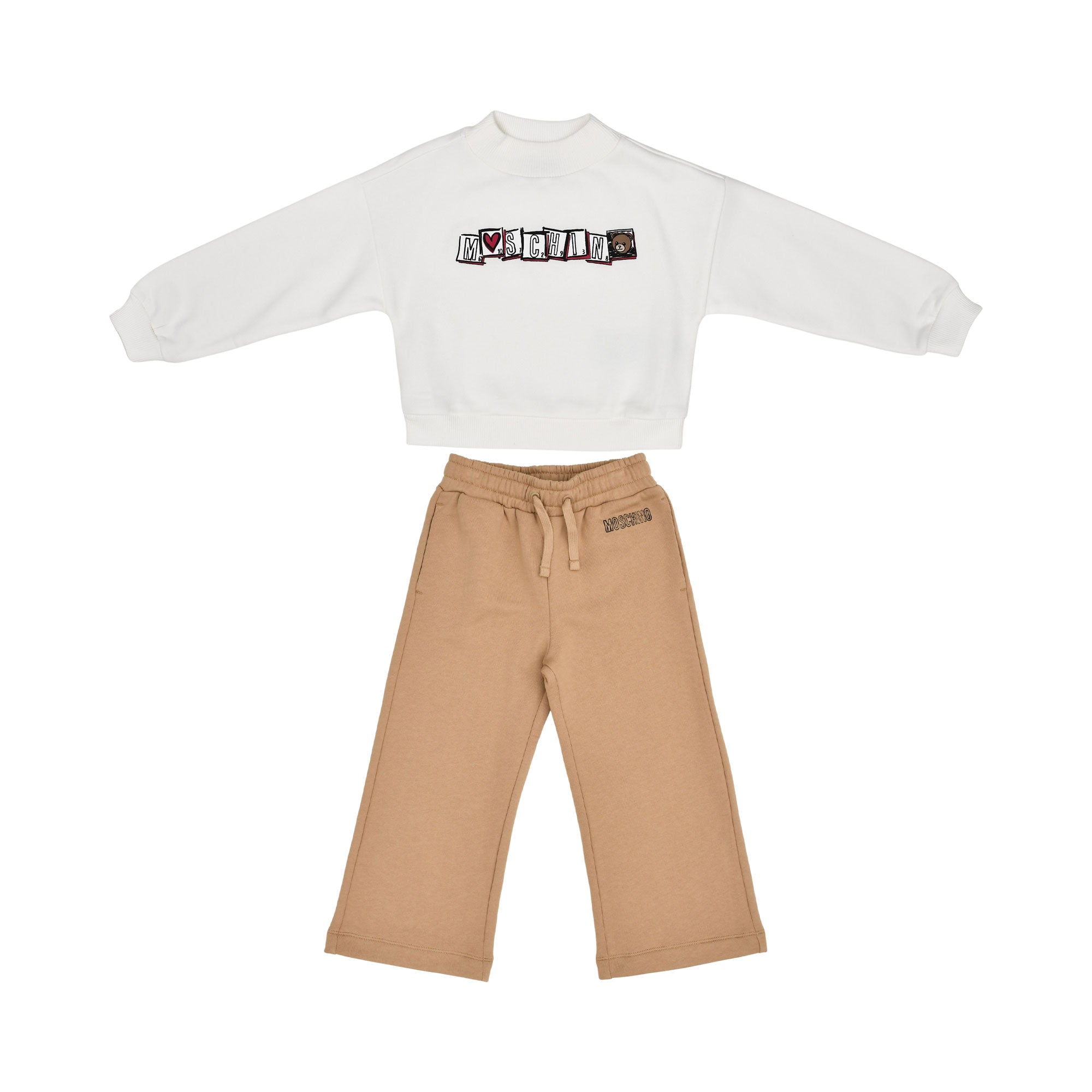 Moschino Kids Girl's Brown & White Jogging Suit | Kids and Teens | Kids and Teens Girl Sets | Kids and Teens Sets | Kids Clothing | Kids Fashion | Kids Girls (3 YRS -16 YRS) | Kids Teen Collection | Sets Moschino Kids Girl's Brown & White Jogging Suit | Kids and Teens | Kids and Teens Girl Sets | Kids and Teens Sets | Kids Clothing | Kids Fashion | Kids Girls (3 YRS -16 YRS) | Kids Teen Collection | Sets