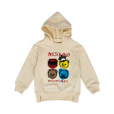 Moschino Kids Ivory Jogging Suit with Teddy Print Hoodie & Pants