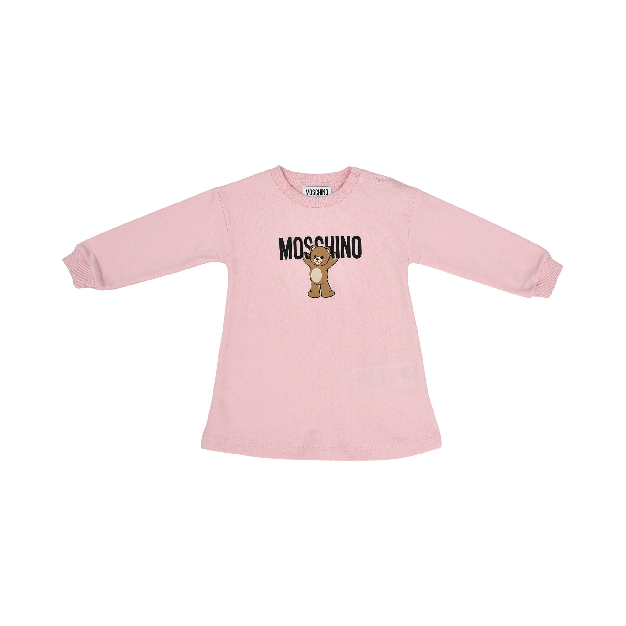 Moschino Kids Baby Girl's Pink Dress | Baby | Baby Collection | Baby Dresses | Baby Girl (9M - 36M) | Baby Girl Dresses