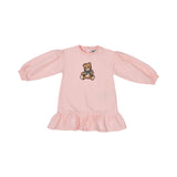 Moschino Kids Baby Girl's Pink Long Sleeve Dress