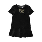 Moschino Kids Girl's Black Casual Dress