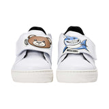 Moschino Kids Boy's White Sneaker