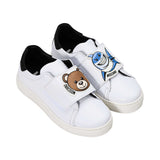 Moschino Kids Boy's White Sneaker