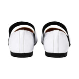 Moschino Kids Girl's White Ballerina