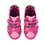 Moschino Kids Girl's Pink Sneaker