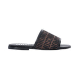 Moschino Kids Boy's Brown & Black Slippers
