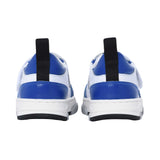 Moschino Kids Boy's White & Blue Sneaker