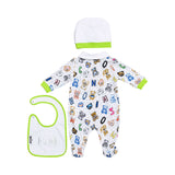 Moschino Kids New Born Sleepsuit Set