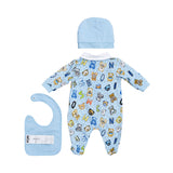 Moschino Kids New Born Sleepsuit Set
