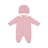 Moschino Kids New Born Set of Sleepsuit & Hat
