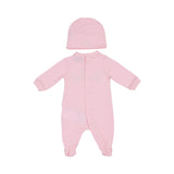 Moschino Kids New Born Set of Sleepsuit & Hat