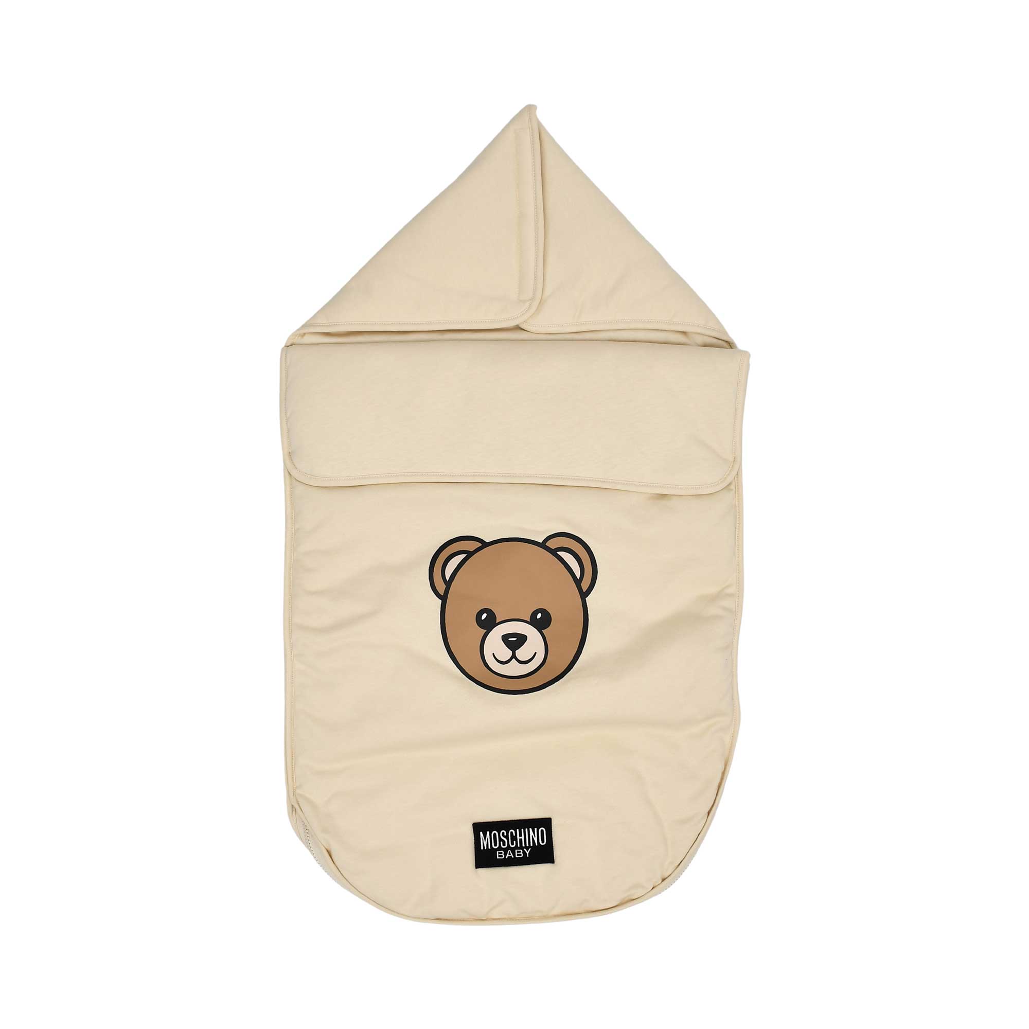 Moschino Kids New Born Boy's Beige Baby Nest | Baby Nest | New Born | New Born Baby Nest | New Born Boy (0M - 9M) | New Born Boy Baby Nest Moschino Kids New Born Boy's Beige Baby Nest | Baby Nest | New Born | New Born Baby Nest | New Born Boy (0M - 9M) | New Born Boy Baby Nest