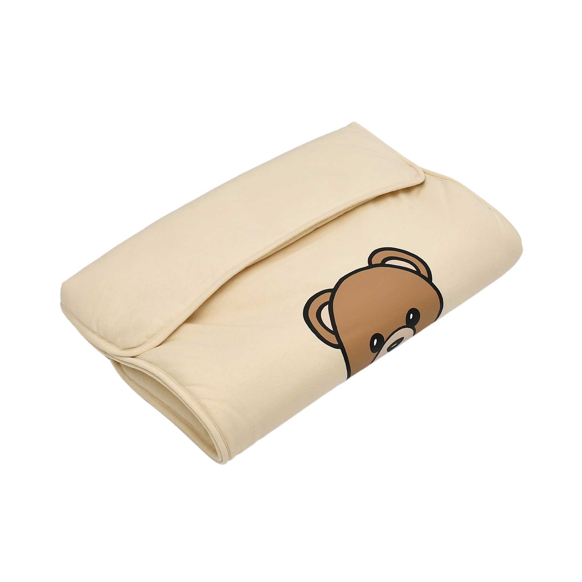 Moschino Kids New Born Boy's Beige Baby Nest | Baby Nest | New Born | New Born Baby Nest | New Born Boy (0M - 9M) | New Born Boy Baby Nest Moschino Kids New Born Boy's Beige Baby Nest | Baby Nest | New Born | New Born Baby Nest | New Born Boy (0M - 9M) | New Born Boy Baby Nest