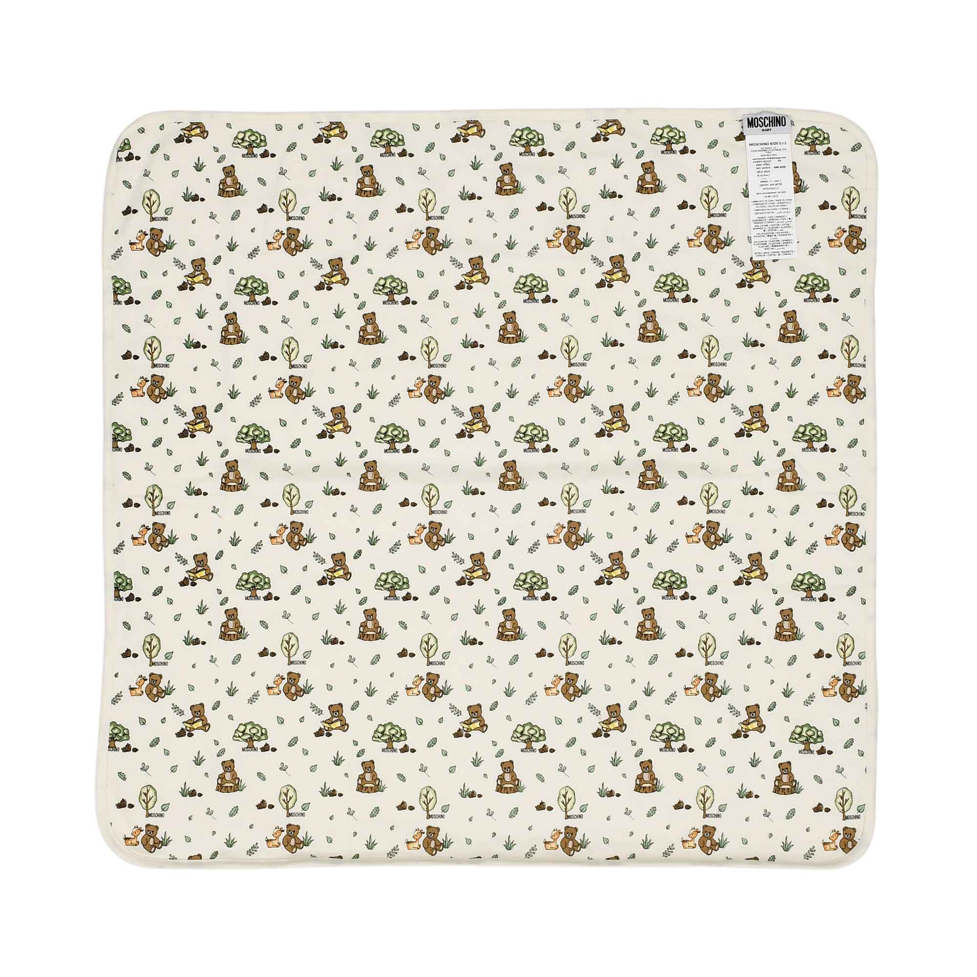 Moschino Kids New Born Blanket | Blanket | Blankets | New Born | New Born Blanket | New Born Boy (0M - 9M) | New Born Girl (0M - 9M) Moschino Kids New Born Blanket | Blanket | Blankets | New Born | New Born Blanket | New Born Boy (0M - 9M) | New Born Girl (0M - 9M)