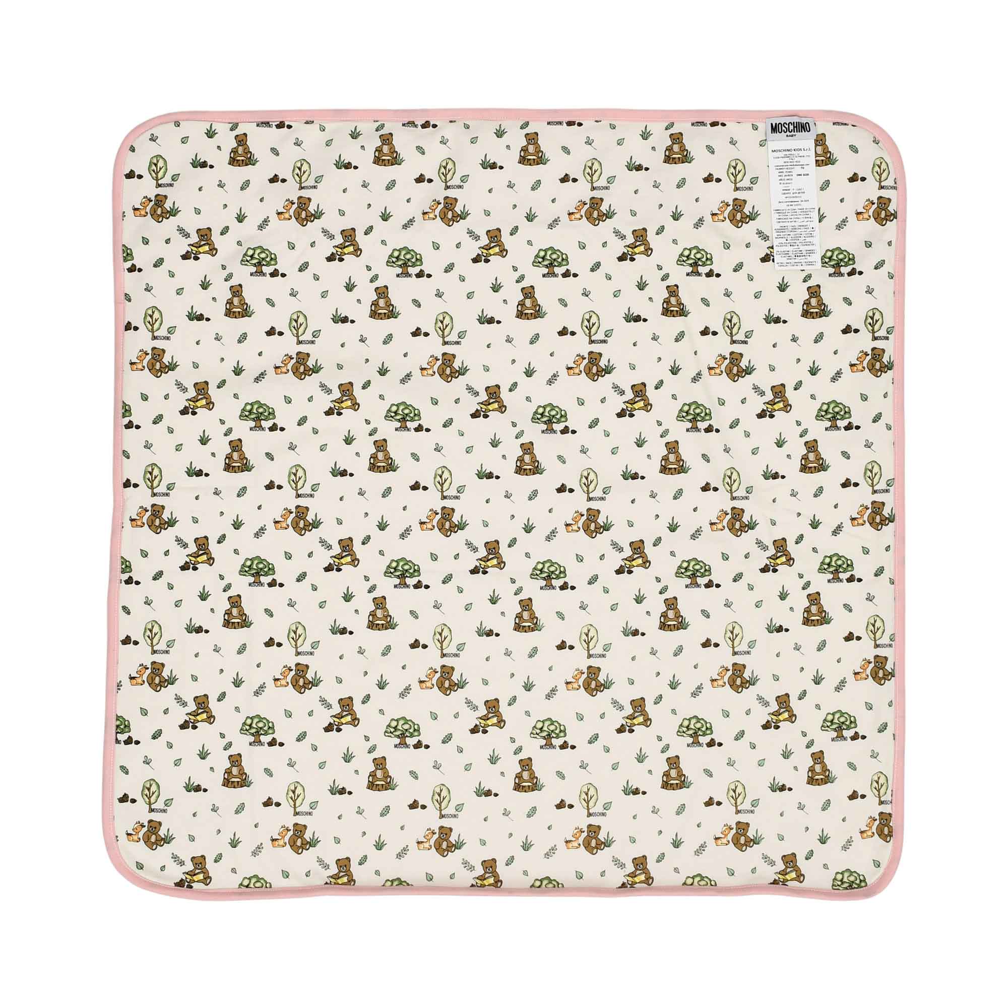 Moschino Kids New Born Blanket | Blanket | Blankets | New Born | New Born Blanket | New Born Boy (0M - 9M) | New Born Girl (0M - 9M) Moschino Kids New Born Blanket | Blanket | Blankets | New Born | New Born Blanket | New Born Boy (0M - 9M) | New Born Girl (0M - 9M)