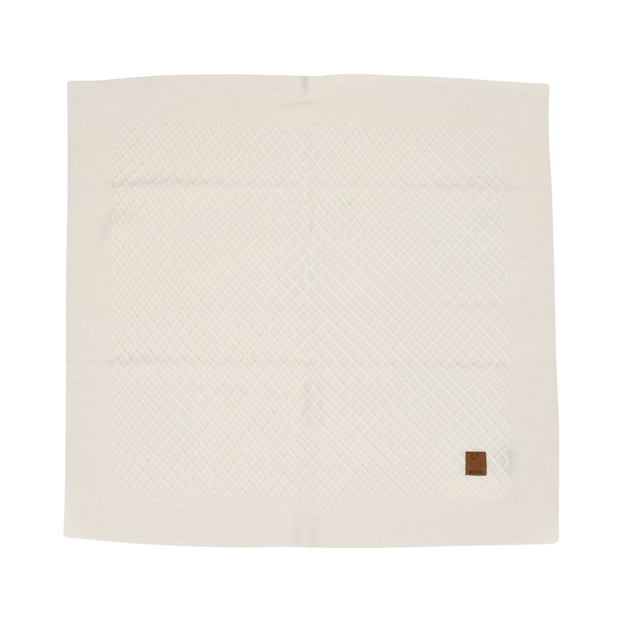 Moschino Kids New Born Cloud Blanket | Blanket | Blankets | New Born | New Born Blanket | New Born Boy (0M - 9M) | New Born Boy Blanket Moschino Kids New Born Cloud Blanket | Blanket | Blankets | New Born | New Born Blanket | New Born Boy (0M - 9M) | New Born Boy Blanket