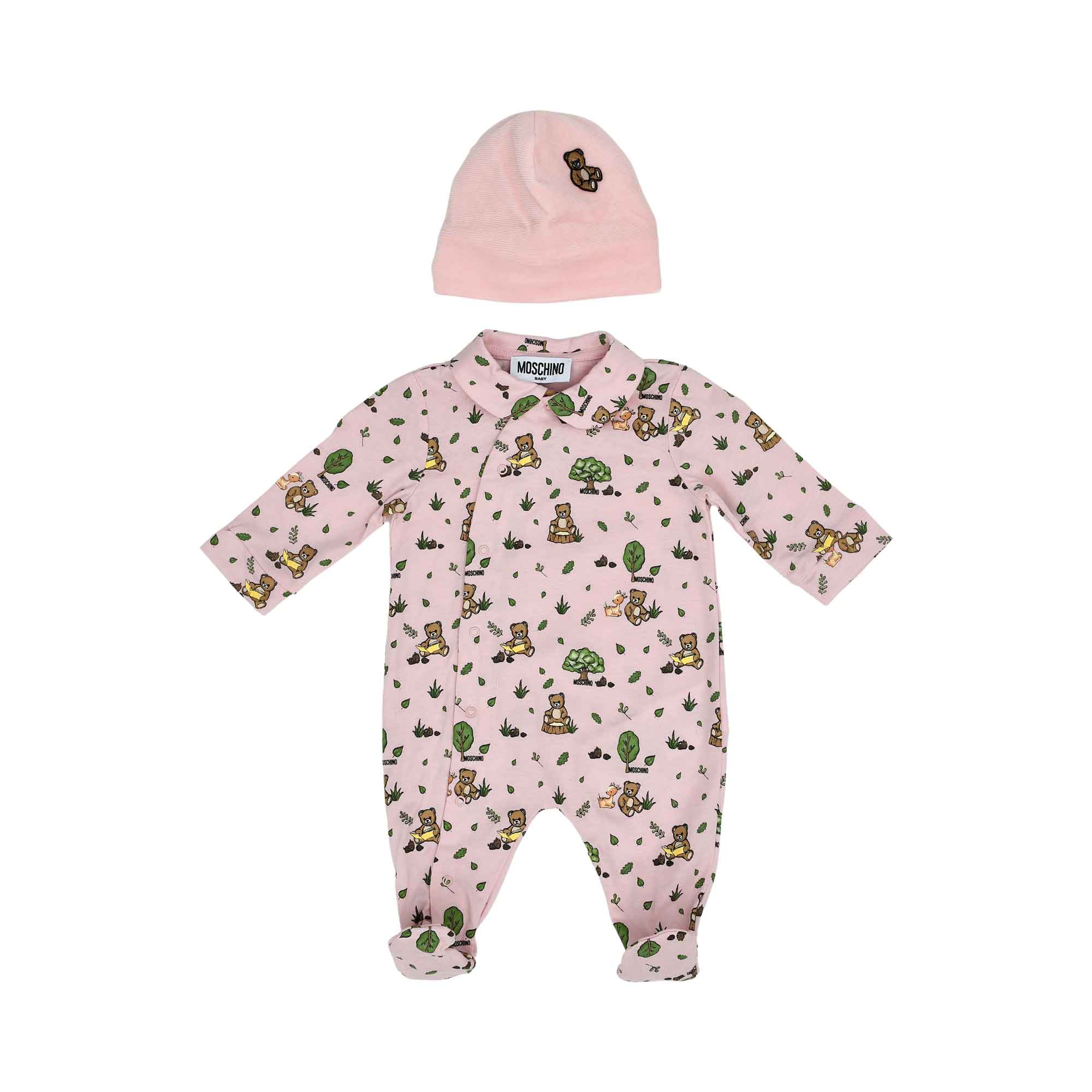 Moschino Kids New Born Set of Sleepsuit & Hat | New Born | New Born Babysuits | New Born Boy (0M - 9M) | New Born Boy Babysuits | New Born Girl (0M - 9M) | New Born Girl Babysuits | New Born Girl Sleepwear | Set Sleepsuit | Set Sleepsuit & Hat | Sleepsuit Moschino Kids New Born Set of Sleepsuit & Hat | New Born | New Born Babysuits | New Born Boy (0M - 9M) | New Born Boy Babysuits | New Born Girl (0M - 9M) | New Born Girl Babysuits | New Born Girl Sleepwear | Set Sleepsuit | Set Sleepsuit & Hat | Sleepsuit