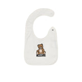 Moschino Kids New Born Cloud Set of Sleepsuit & Hat & Bib