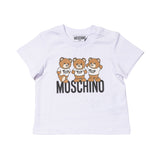 Moschino Kids Baby Girl's T-shirt with  Teddy Bear Logo