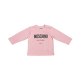 Moschino Kids Baby Girl's Pink Long Sleeve T-shirt