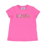 Moschino Kids Girl's Fuchsia T-shirt With Logo