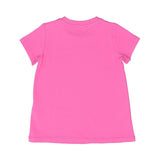 Moschino Kids Girl's Fuchsia T-shirt With Logo