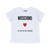 Moschino Kids White T-Shirt
