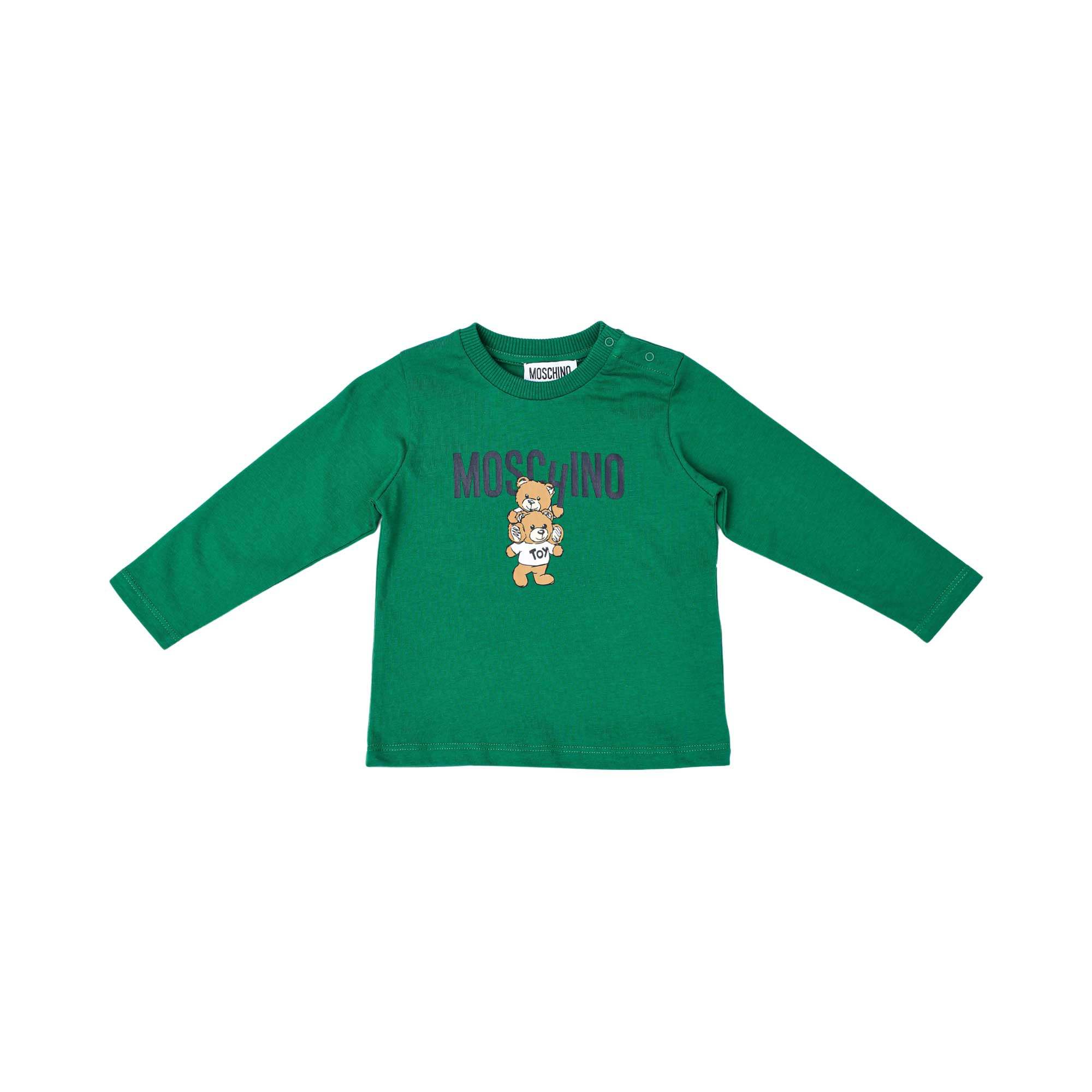 Moschino Kids Babies Teddy Bear Logo Long Sleeve Top | Baby | Baby Boy (9M - 36M) | Baby Boy Tops | Baby Collection | Baby Girl | Baby Girl (9M - 36M) | Baby Girl Tops | Baby Tops | FYFL | GCC | Spring Festival | Winter 2024 Moschino Kids Babies Teddy Bear Logo Long Sleeve Top | Baby | Baby Boy (9M - 36M) | Baby Boy Tops | Baby Collection | Baby Girl | Baby Girl (9M - 36M) | Baby Girl Tops | Baby Tops | FYFL | GCC | Spring Festival | Winter 2024