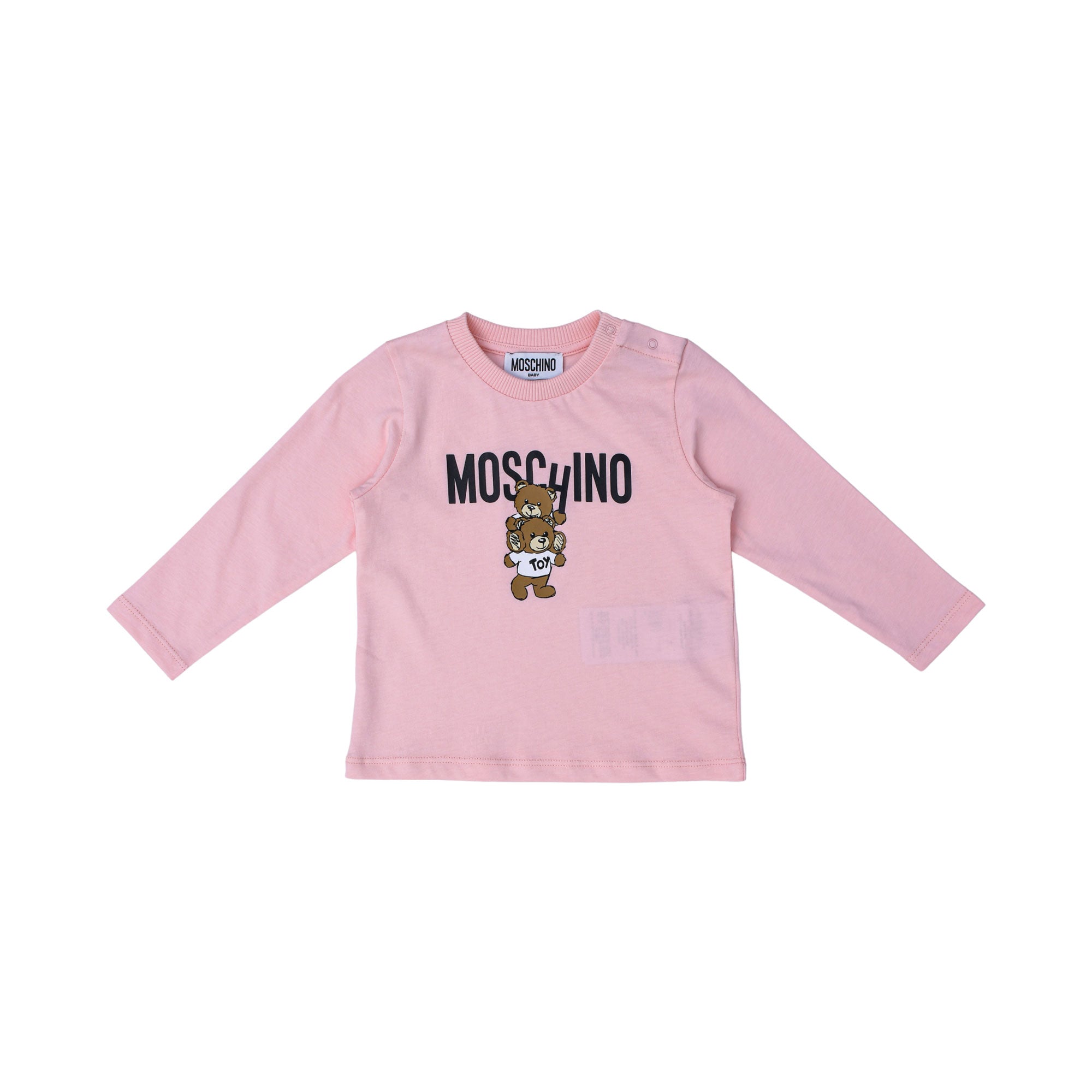 Moschino Kids Babies Teddy Bear Logo Long Sleeve Top | Baby | Baby Boy (9M - 36M) | Baby Boy Tops | Baby Collection | Baby Girl | Baby Girl (9M - 36M) | Baby Girl Tops | Baby Tops | FYFL | GCC | Spring Festival | Winter 2024 Moschino Kids Babies Teddy Bear Logo Long Sleeve Top | Baby | Baby Boy (9M - 36M) | Baby Boy Tops | Baby Collection | Baby Girl | Baby Girl (9M - 36M) | Baby Girl Tops | Baby Tops | FYFL | GCC | Spring Festival | Winter 2024