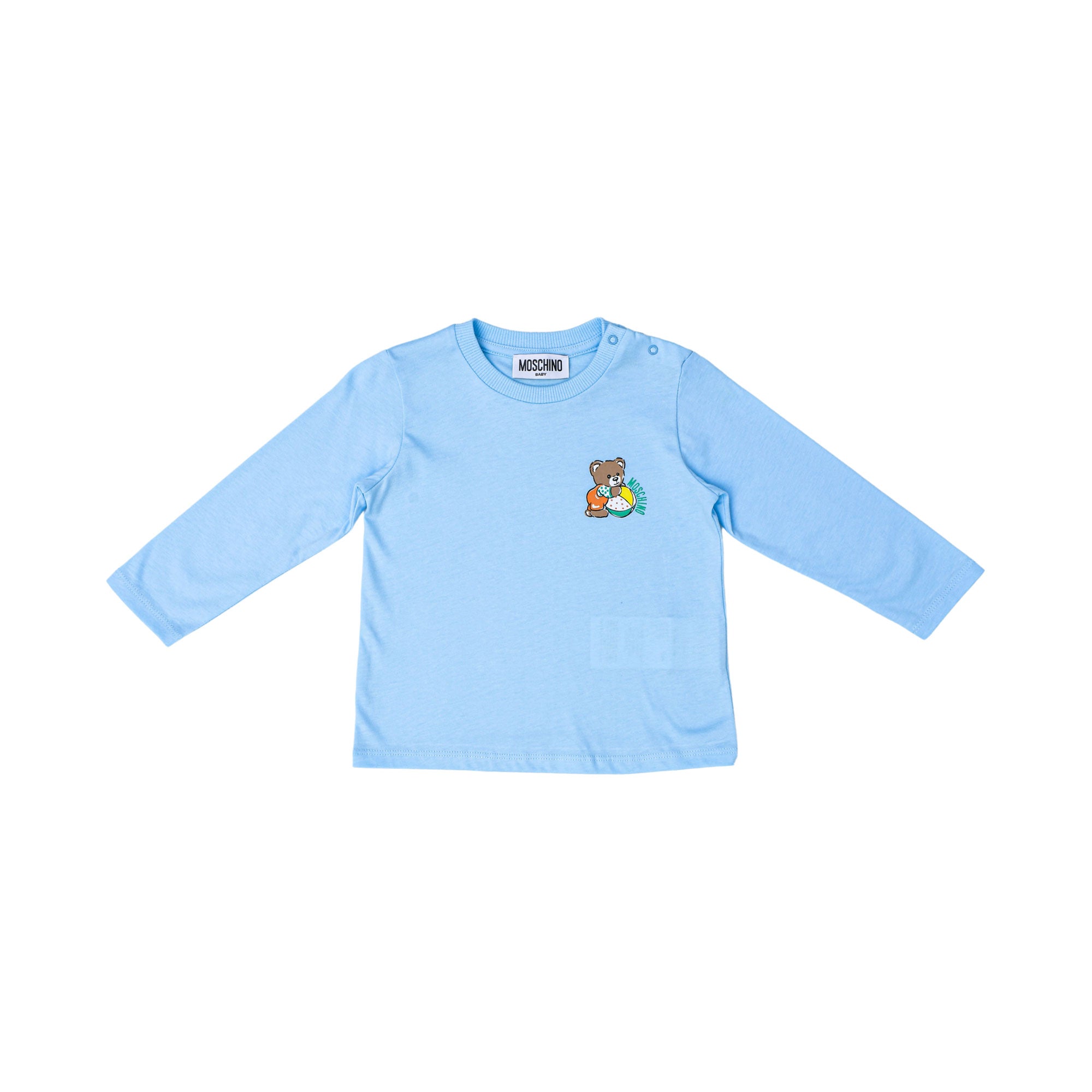 Moschino Kids Babies Long Sleeve Top | Baby | Baby Boy (9M - 36M) | Baby Boy Tops | Baby Collection | Baby Girl | Baby Girl (9M - 36M) | Baby Girl Tops | Baby Tops | FYFL | GCC | Spring Festival | Winter 2024 Moschino Kids Babies Long Sleeve Top | Baby | Baby Boy (9M - 36M) | Baby Boy Tops | Baby Collection | Baby Girl | Baby Girl (9M - 36M) | Baby Girl Tops | Baby Tops | FYFL | GCC | Spring Festival | Winter 2024