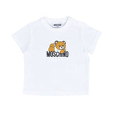 Moschino Kids Babies Teddy Bear Logo T-Shirt
