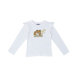 Moschino Kids Girl's Teddy Bear Logo Long Sleeve