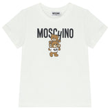 Moschino Kids Boy's Teddy Bear Logo T-Shirt