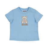 Moschino Kids Baby T-shirt With Teddy Bear Logo