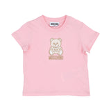 Moschino Kids Baby T-shirt With Teddy Bear Logo