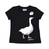 Moschino Kids Girl's Black T-Shirt