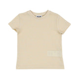 Moschino Kids Boy's Cream Allover Logo T-Shirt