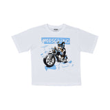 Moschino Kids Boy's Optical White T-Shirt