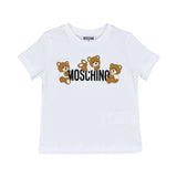 Moschino Kids Boy's Optical White T-Shirt