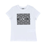 Moschino Kids Boy's Optical White T-Shirt