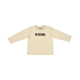 Moschino Kids Baby Boy's Long Sleeve Beige Top